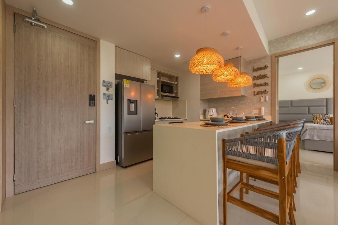 Apartamento Lujoso Con Salida Directa A La Playa Edificio Morros Eco Cartagena